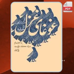 دانلود کتاب غوغای غزل ، از سنایی تا سایه محمد تولیت